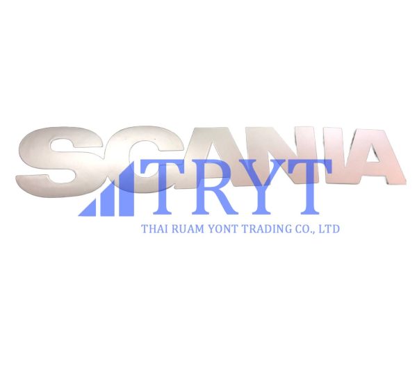 โลโก้ติดกระจังตัวบน "SCANIA" EUROTRUCK