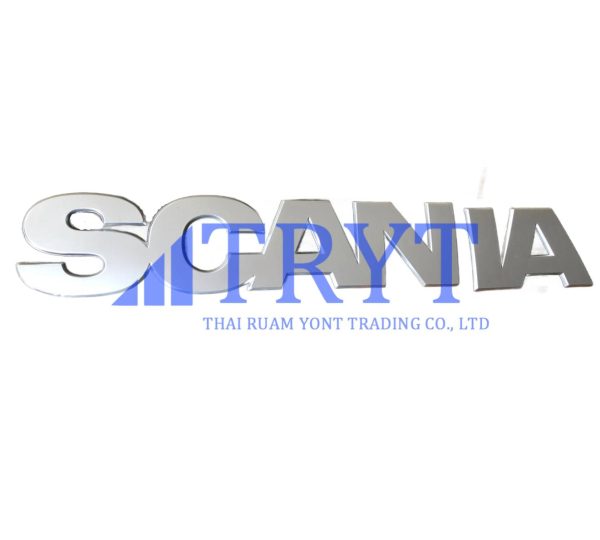 โลโก้ "SCANIA" บรรทุก (ตัวใหญ่) ขนาด 4.50 นิ้ว SCANIA R Series EUROTRUCK